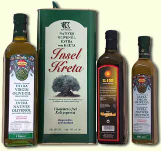 METEORA GmbH - Produkte - Olivenöle
